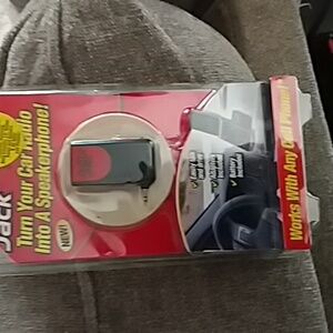 Jupiter Jack Car Radio Speakerphone - Black/Red